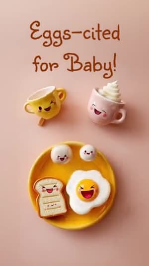 Happy Breakfast video invitation