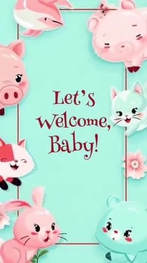 Let’s Welcome, Baby! video invitation