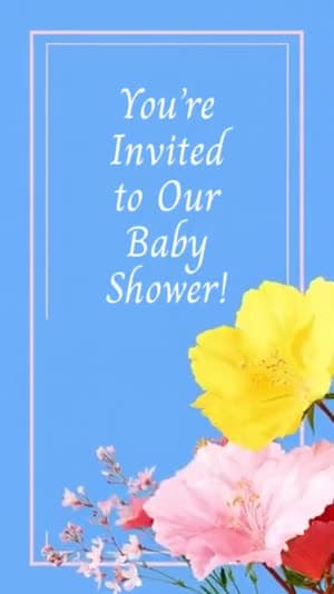 Small Gumamela video invitation