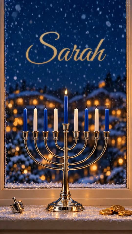 Eight Nights video invitation