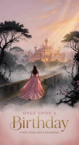 Princess Walk video invitation