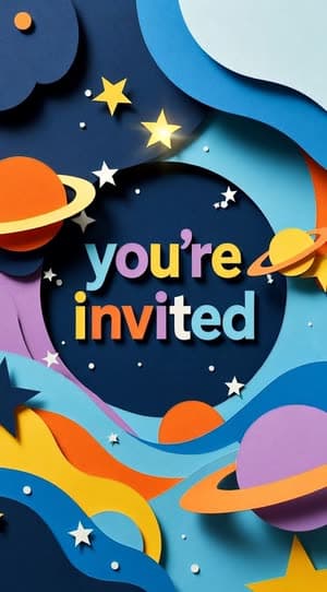 You’re Invited to Space! video invitation
