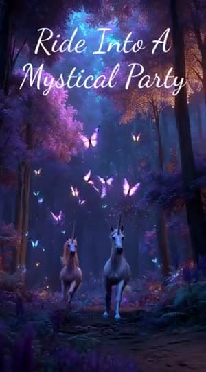 Mystical Party video invitation
